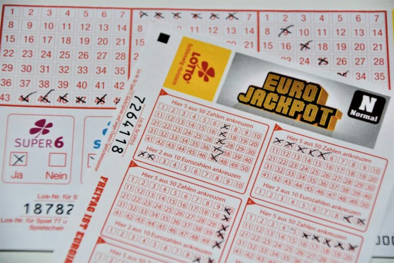 Lottery play slip illustrating what to do after a ticket is lost